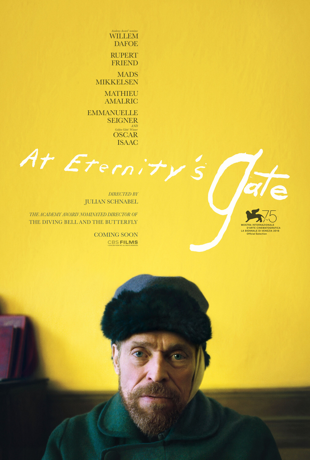 “At Eternity’s Gate”: Too Much Van Gogh Ruins the Art