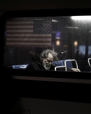 Riding the Bus at Night