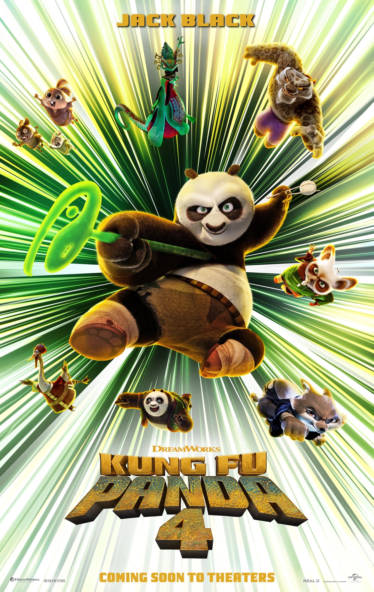 Kung Fu Panda 4:  He Kicks His Butt Good