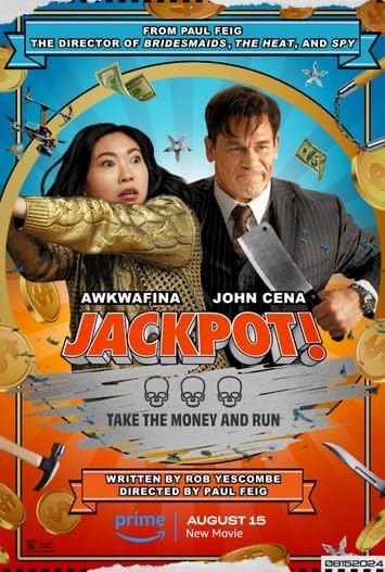 Jackpot: Awkwafina and John Cena Fun Ku You.