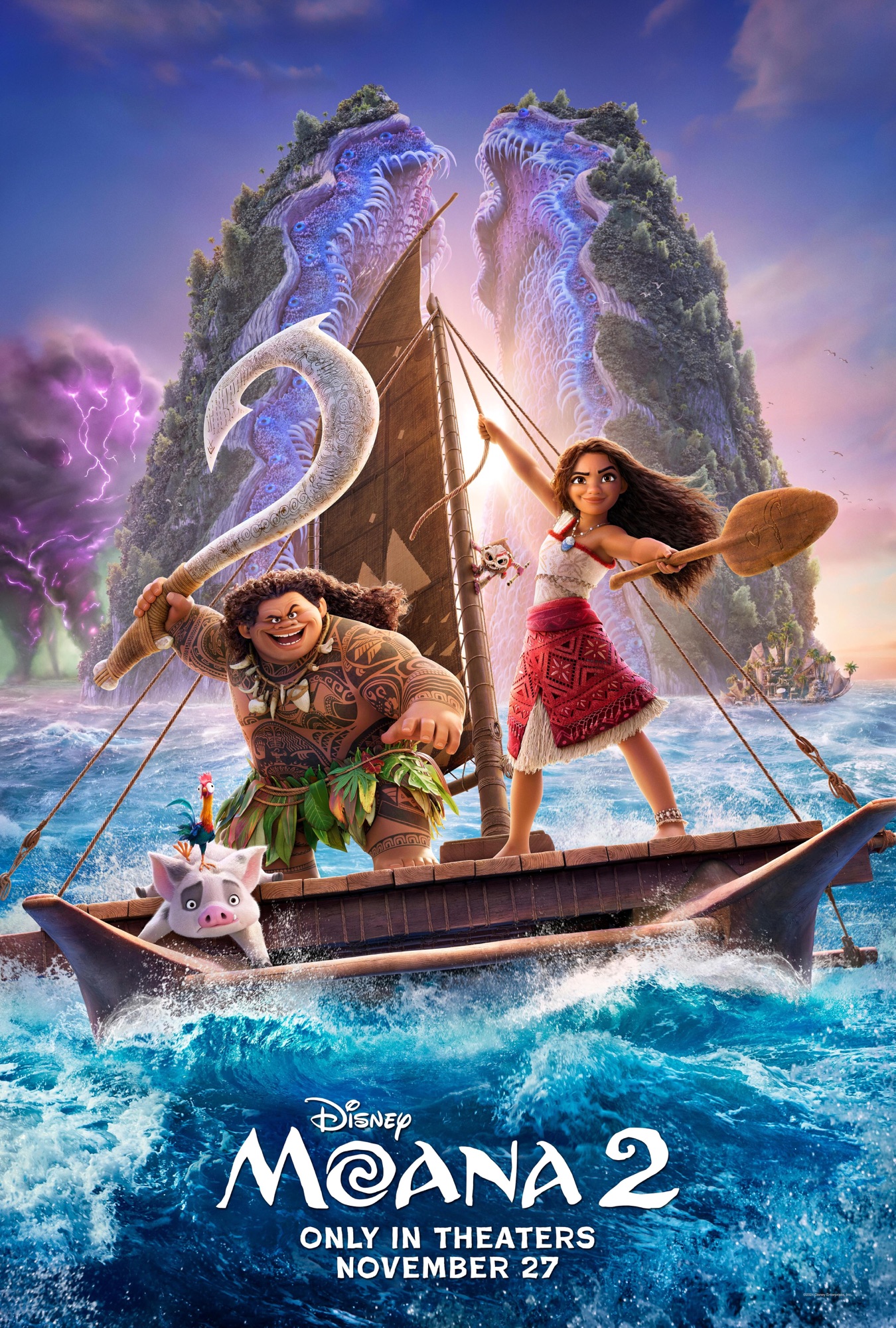 Moana 2:  Completing Her Princess Heroic Journey.