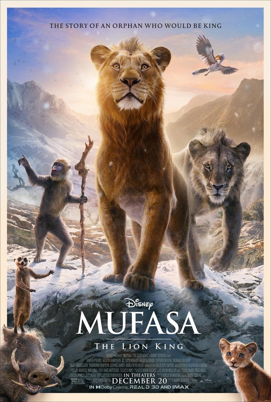 Mufasa: The Lion King” – A Roaring Success with Stellar Voice Cast and Stunning Animation