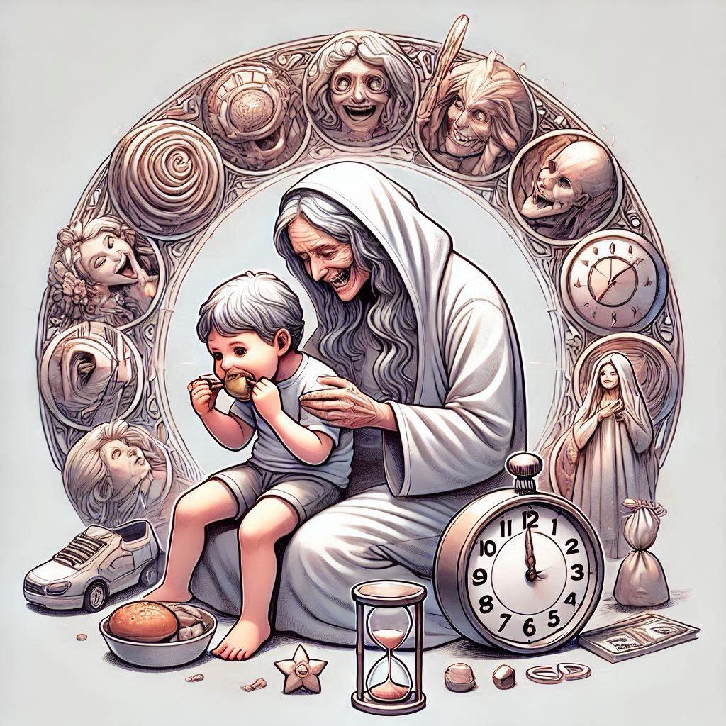 Gratification in time’s diminutions