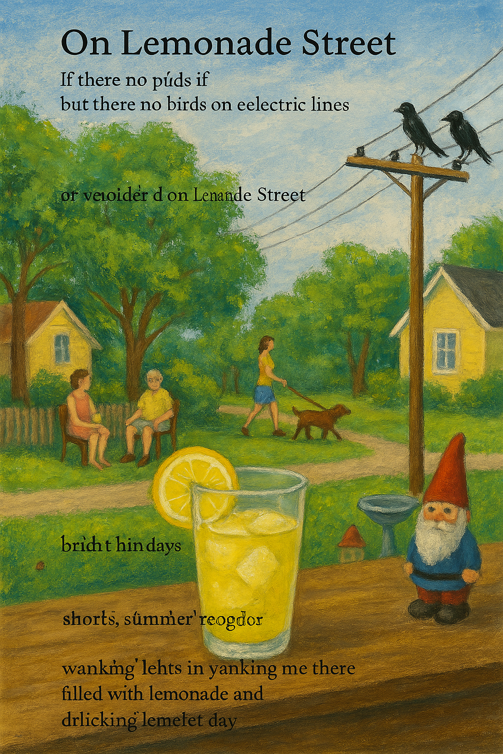 Waiting for Birds on Lemonade Street