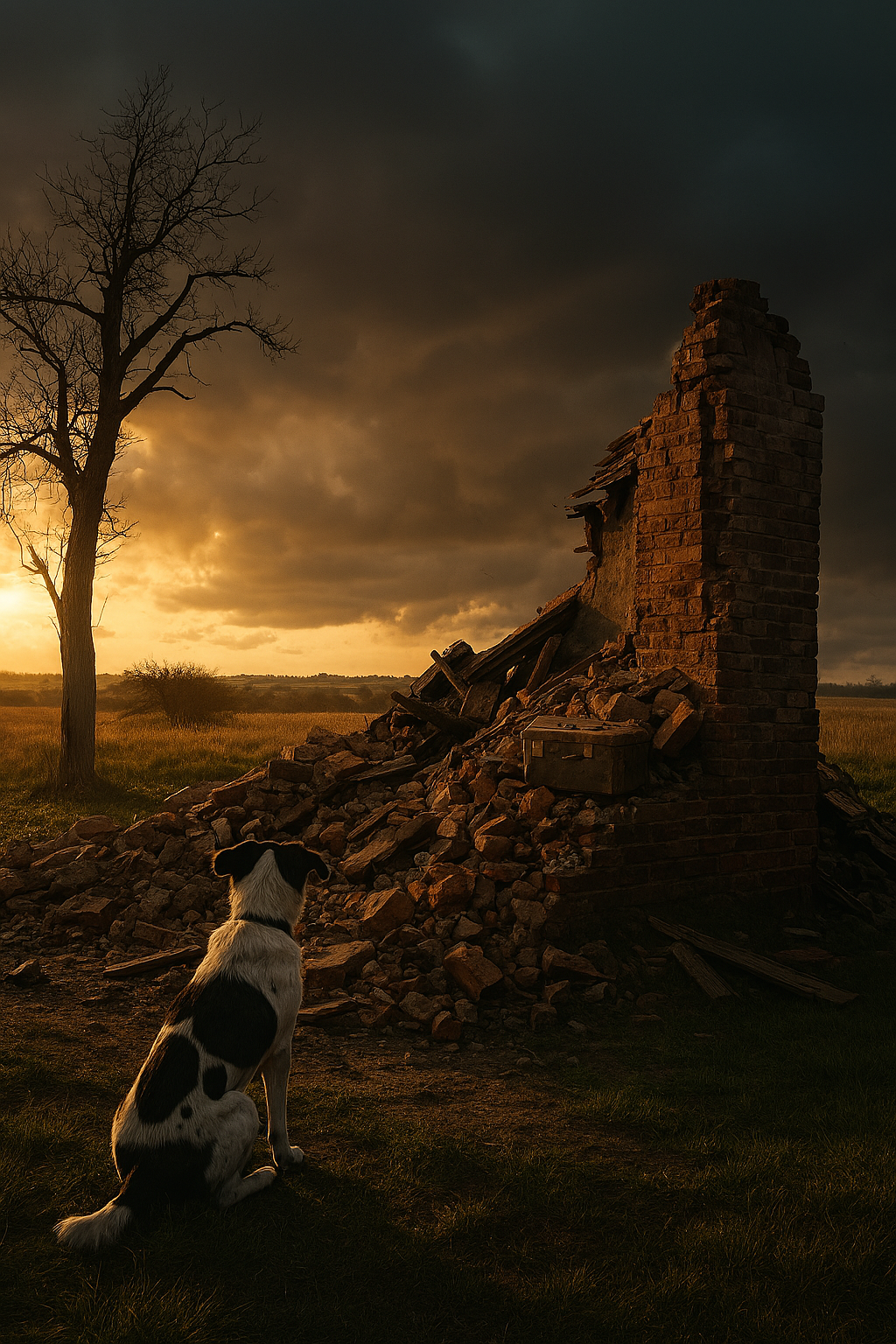 Manual for grieving a house blowing away…