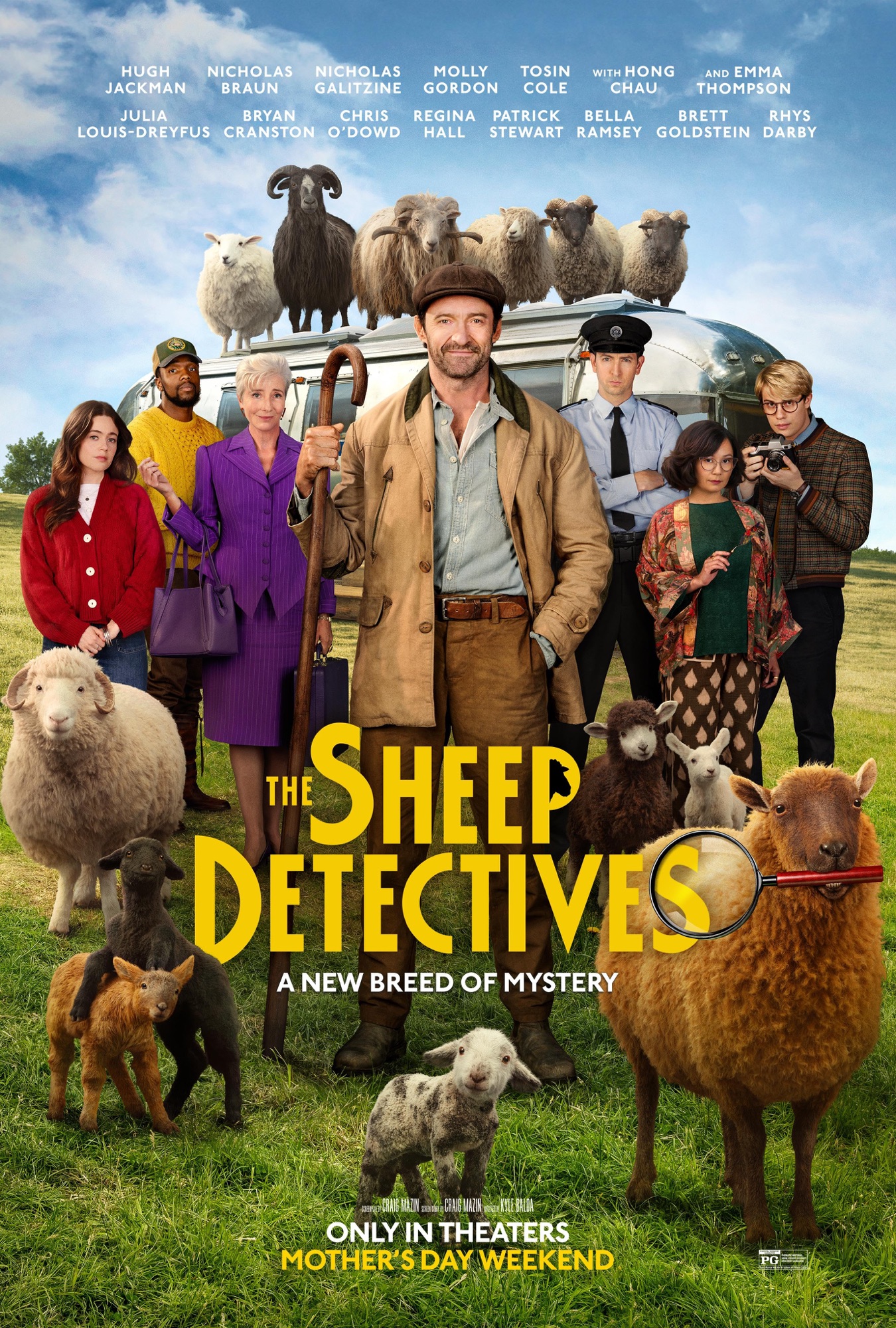 THE SHEEP DETECTIVES FINDS ITS STRANGENESS AND STANDS IN IT