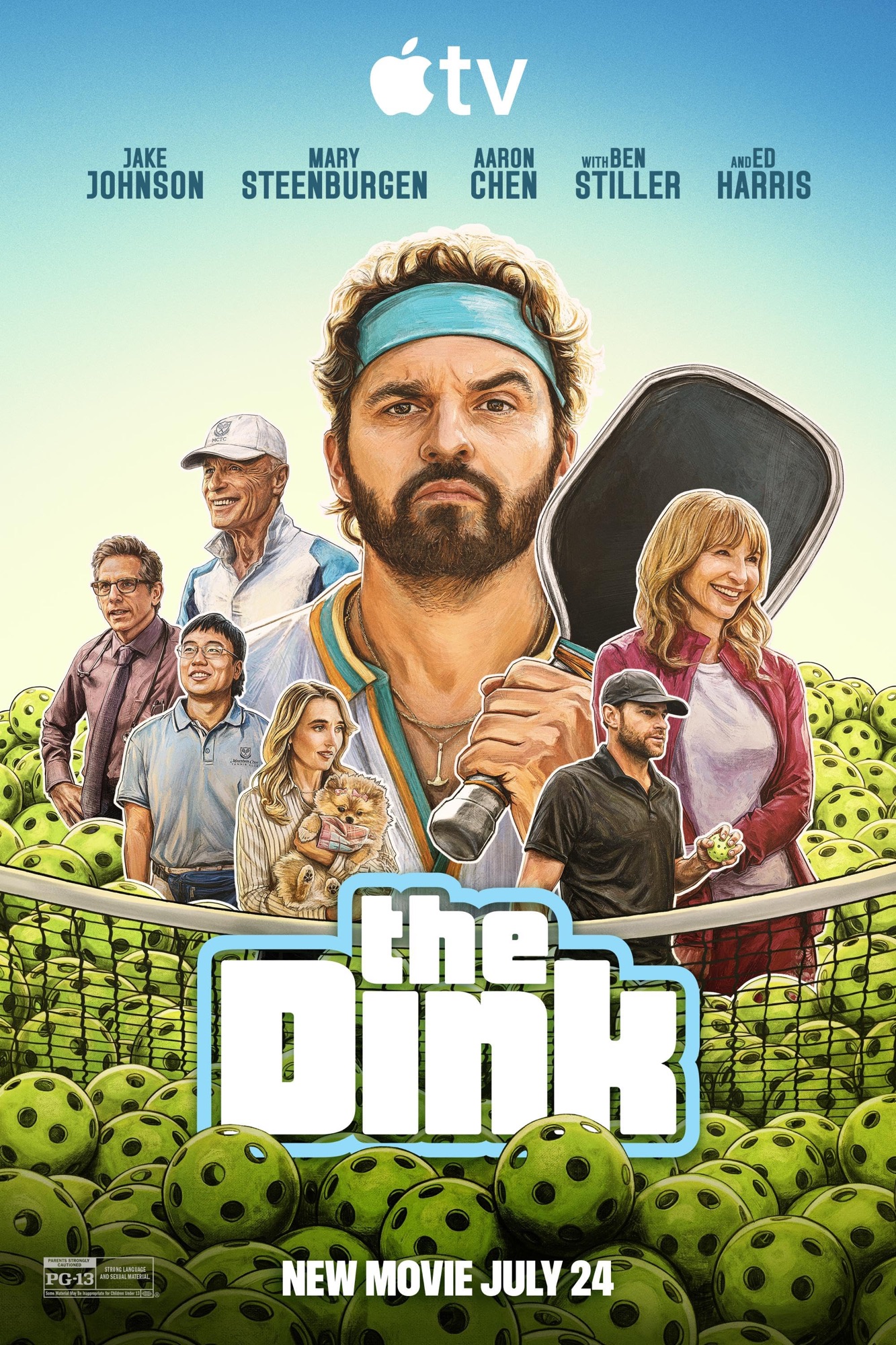 The Soft Collapse of a Serve: The Dink and the Weight of Small Joys